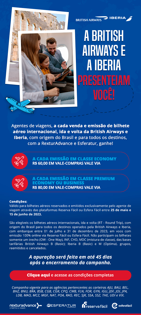 Campanha British - Iberia • B2B CVC Corp